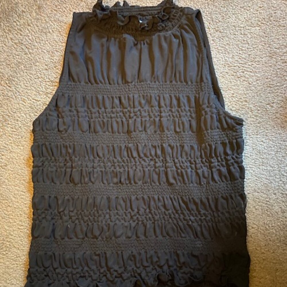 Beautiful Frame Sleeveless Blouse